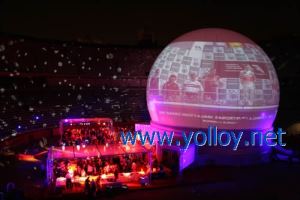 Bærbar oppustelig projektion Planetarium Dome